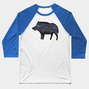 Tattooed Celtic boar Baseball T-Shirt